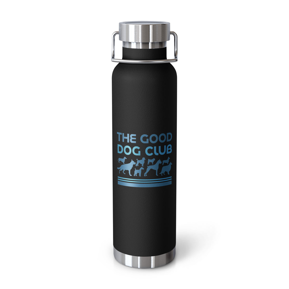 Sebastian & Clementine The Good Dog Club Copper-Insulated Stainless Steel Water Bottle - Blue