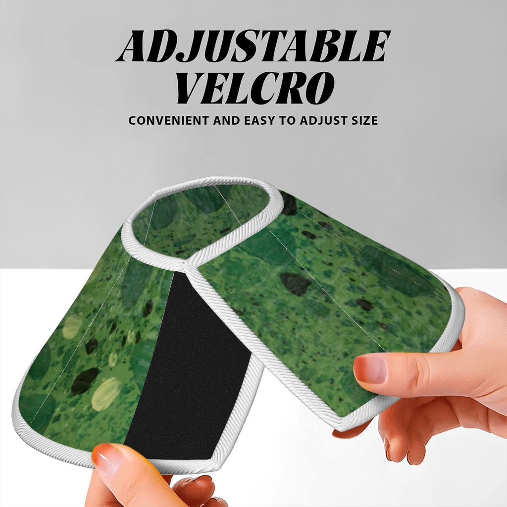 Sebastian & Clementine Green Painting Pet Elizabethan Collar