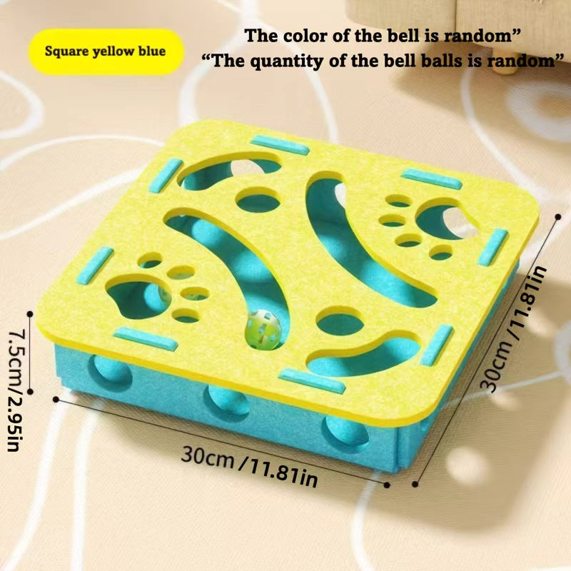 Interactive Cat Puzzle Toy With Maze