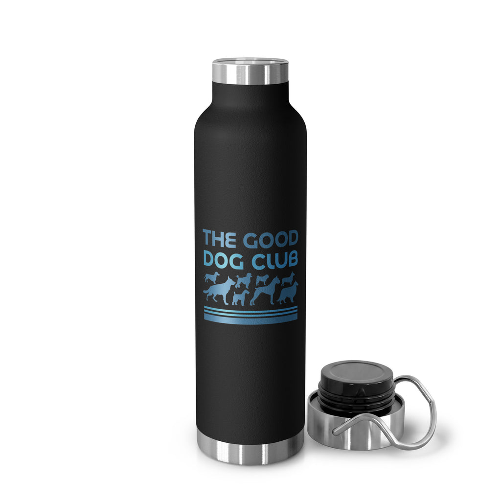 Sebastian & Clementine The Good Dog Club Copper-Insulated Stainless Steel Water Bottle - Blue