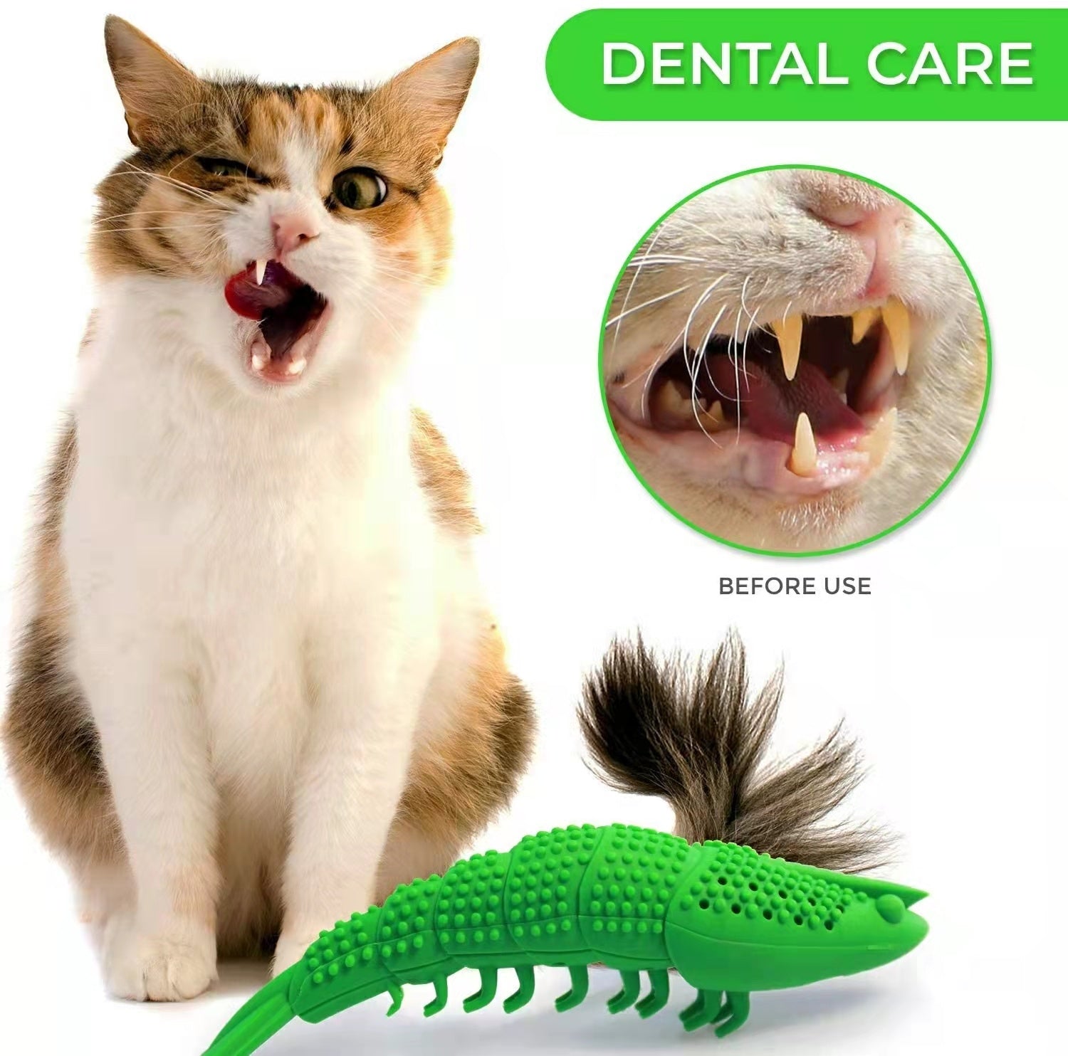 New Catnip Toys For Cats 360 Degree Teeth Cleaning Accessories Pet Toy Interactive Rubber Toothbrush Chew