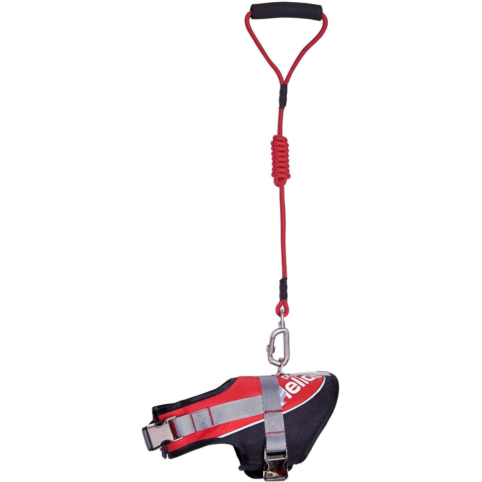 Dog Helios® 'Bark-Mudder' 2-in-1 Reflective and Adjustable Sporty Dog Harness and Leash