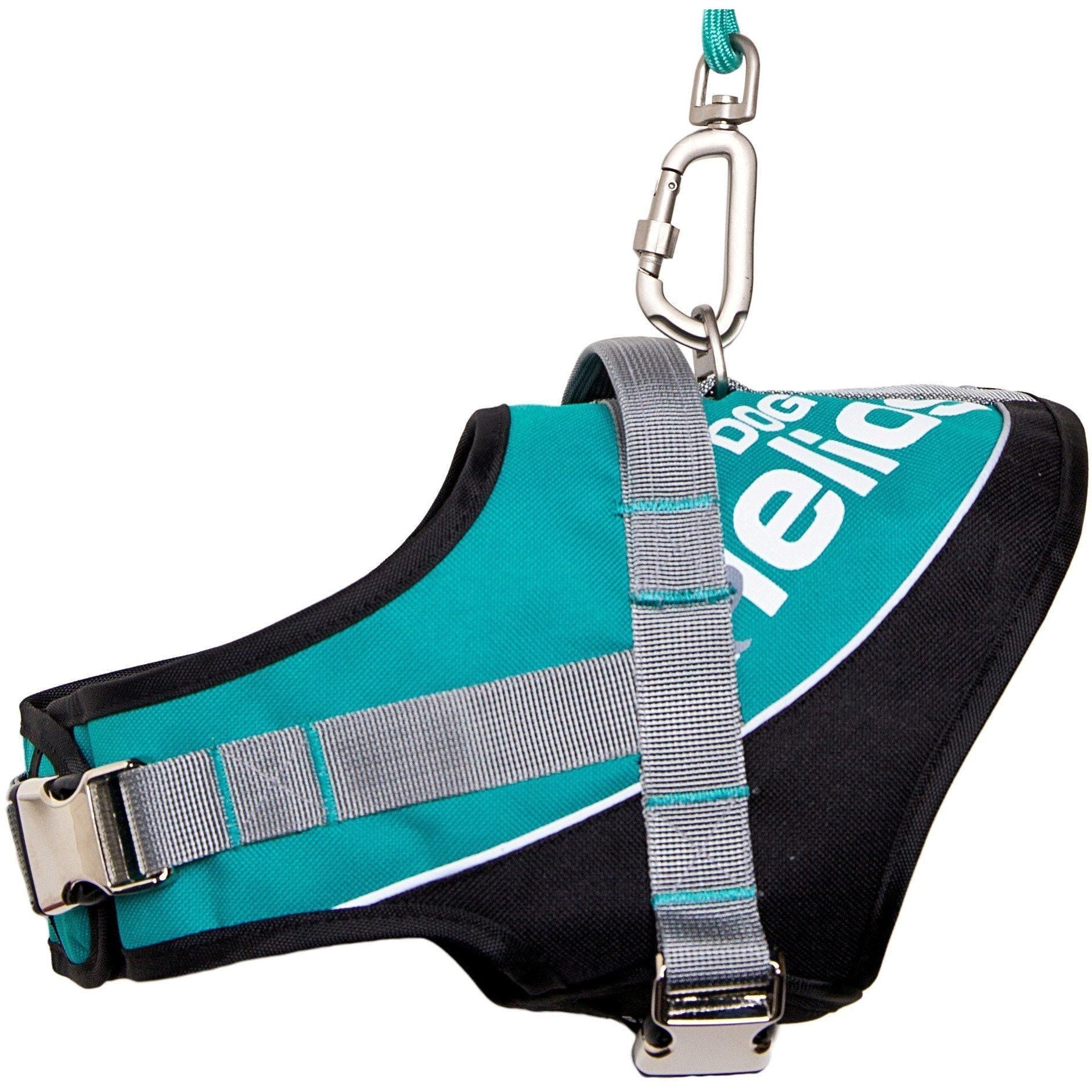 Dog Helios® 'Bark-Mudder' 2-in-1 Reflective and Adjustable Sporty Dog Harness and Leash