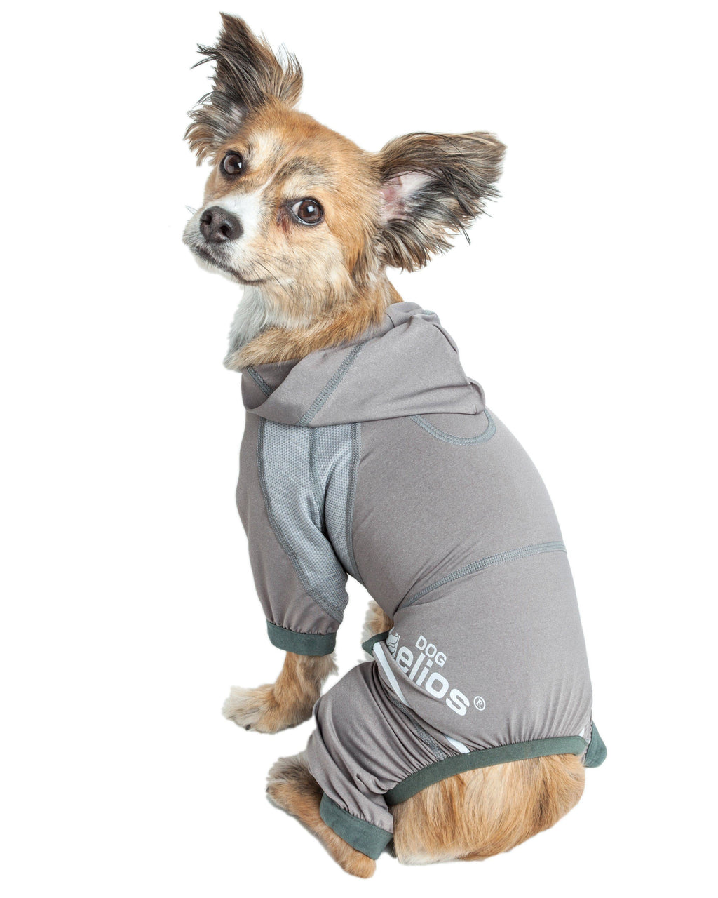 Dog Helios® 'Namastail' Lightweight 4-Way-Stretch Yoga Performance Dog Tracksuit Hoodie