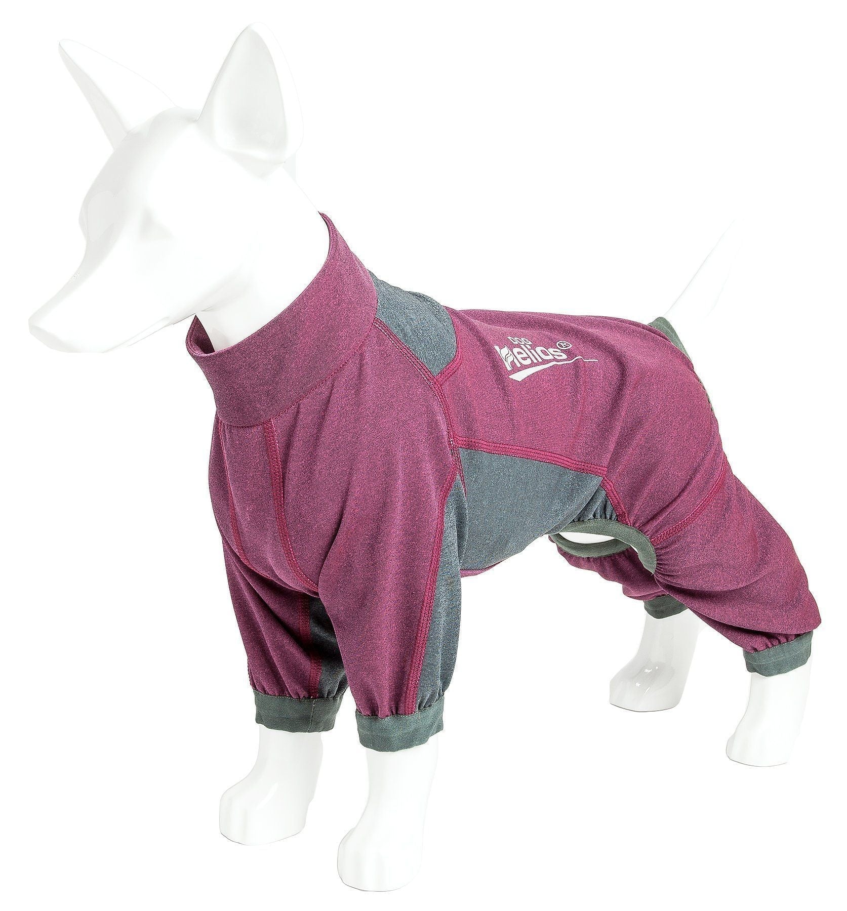 Dog Helios® 'Rufflex' Mediumweight 4-Way-Stretch Fitness Yoga Dog Tracksuit Jacket