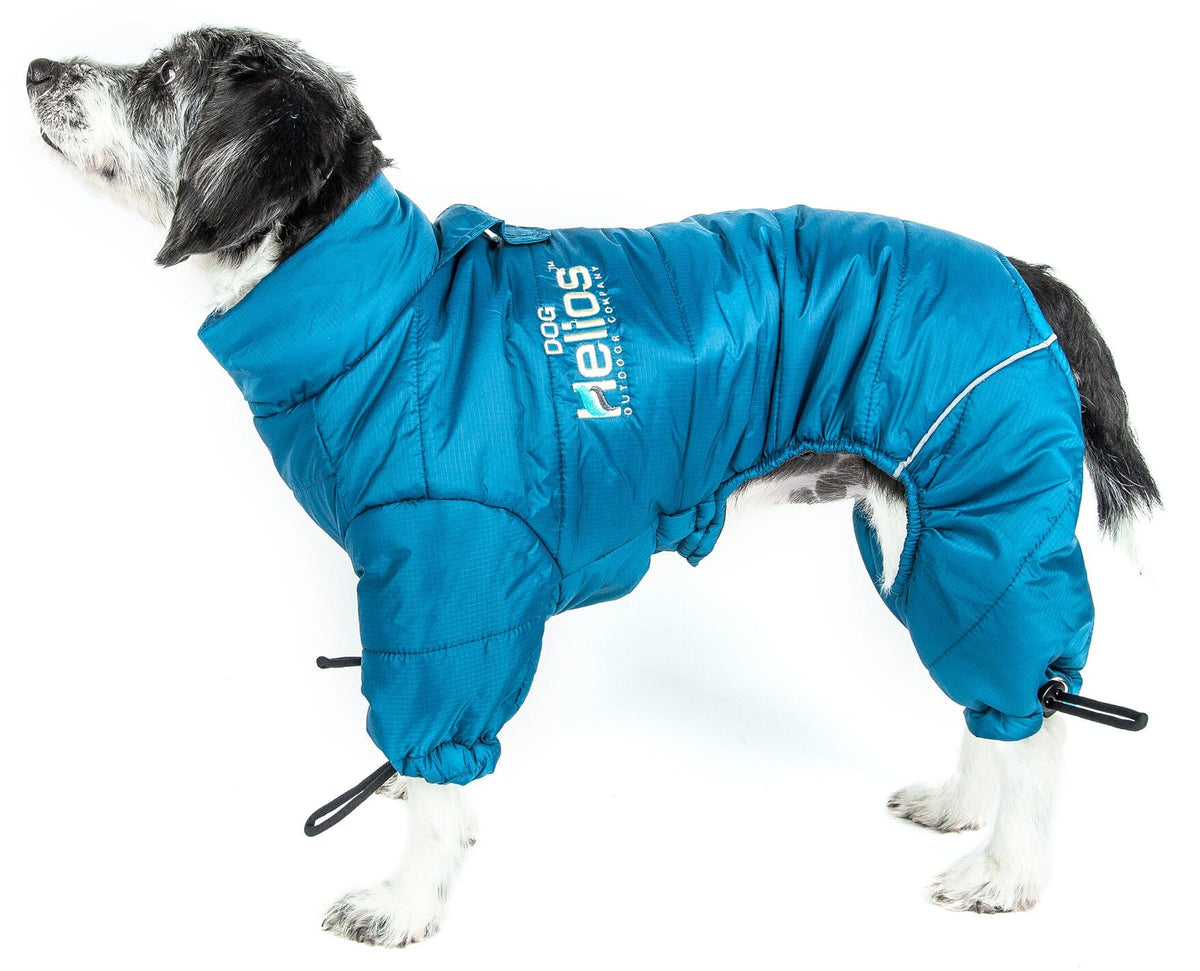 Dog Helios® Thunder-Crackle Adjustable and Reflective Full-Body Waded Winter Dog Jacket