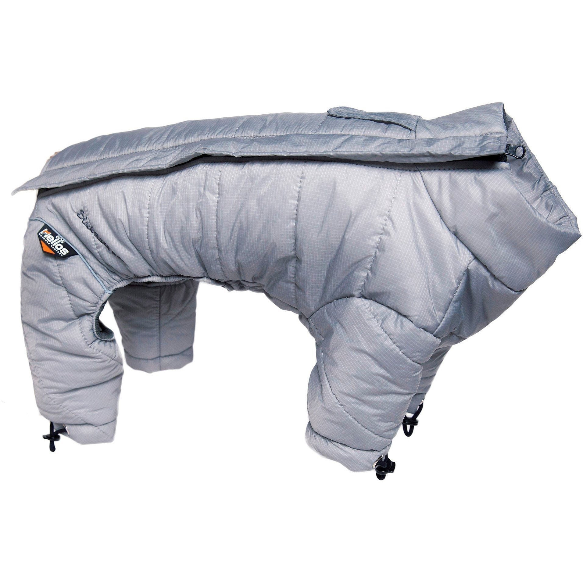 Dog Helios® Thunder-Crackle Adjustable and Reflective Full-Body Waded Winter Dog Jacket