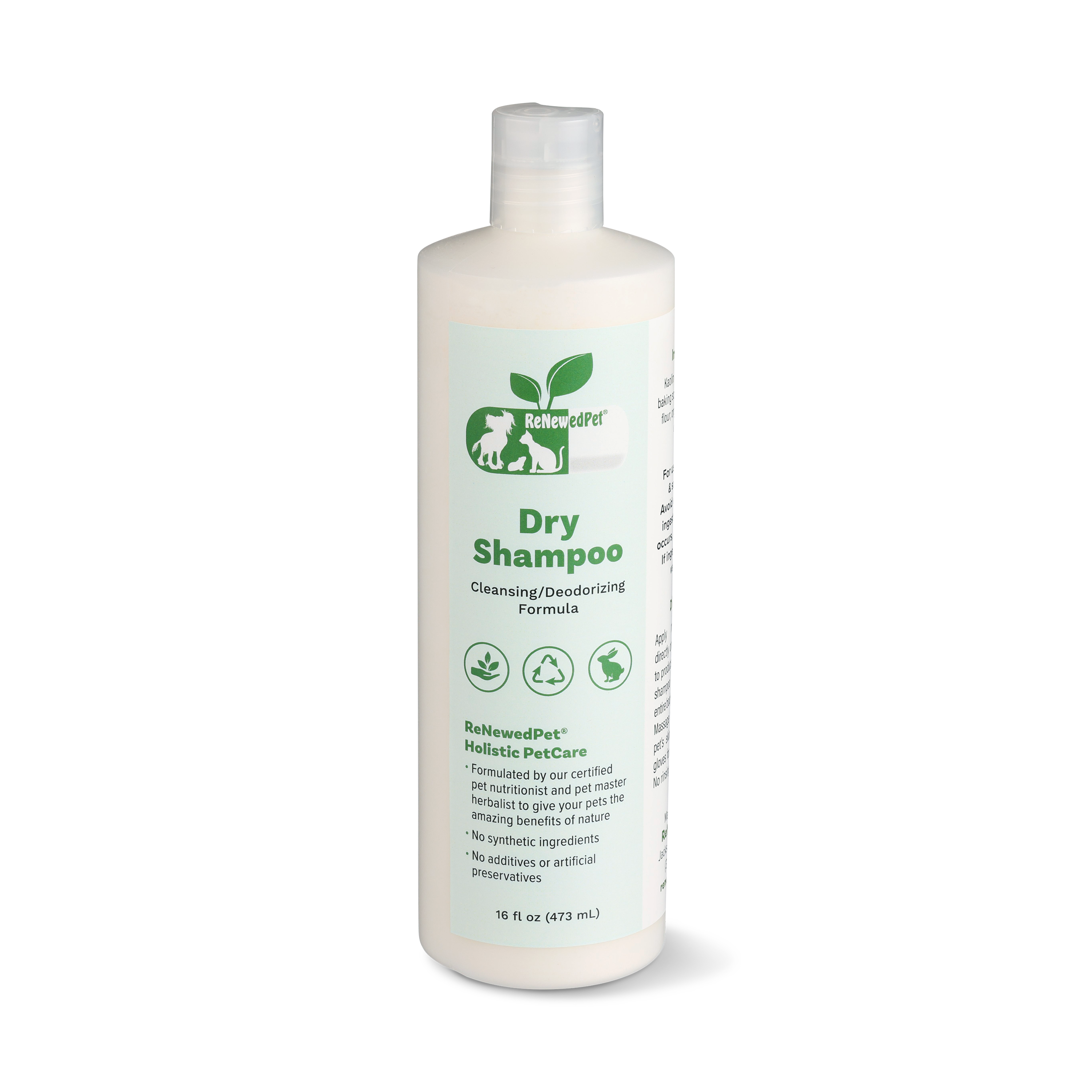 ReNewedPet® 4-All Pets Dry Shampoo