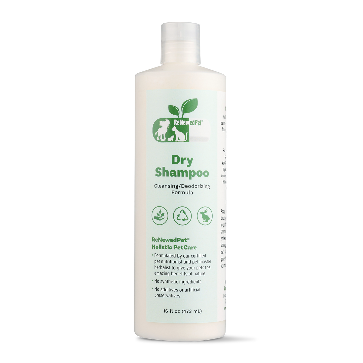 ReNewedPet® 4-All Pets Dry Shampoo