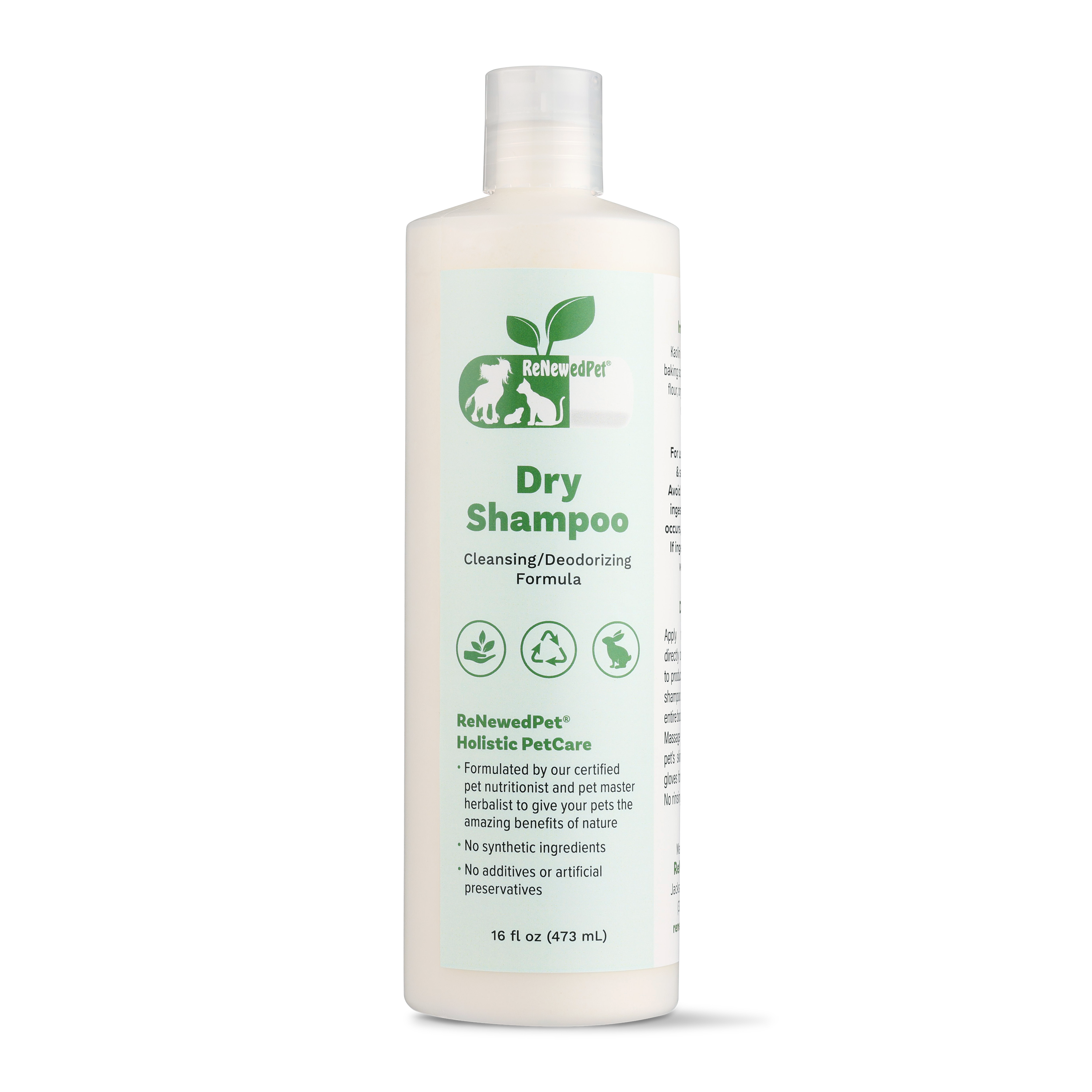 ReNewedPet® 4-All Pets Dry Shampoo