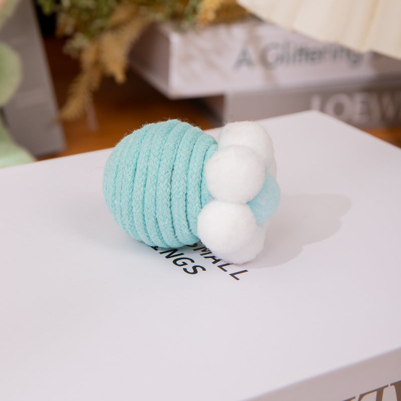 Cat Flower Cotton Rope For Teeth And Claw Grinding