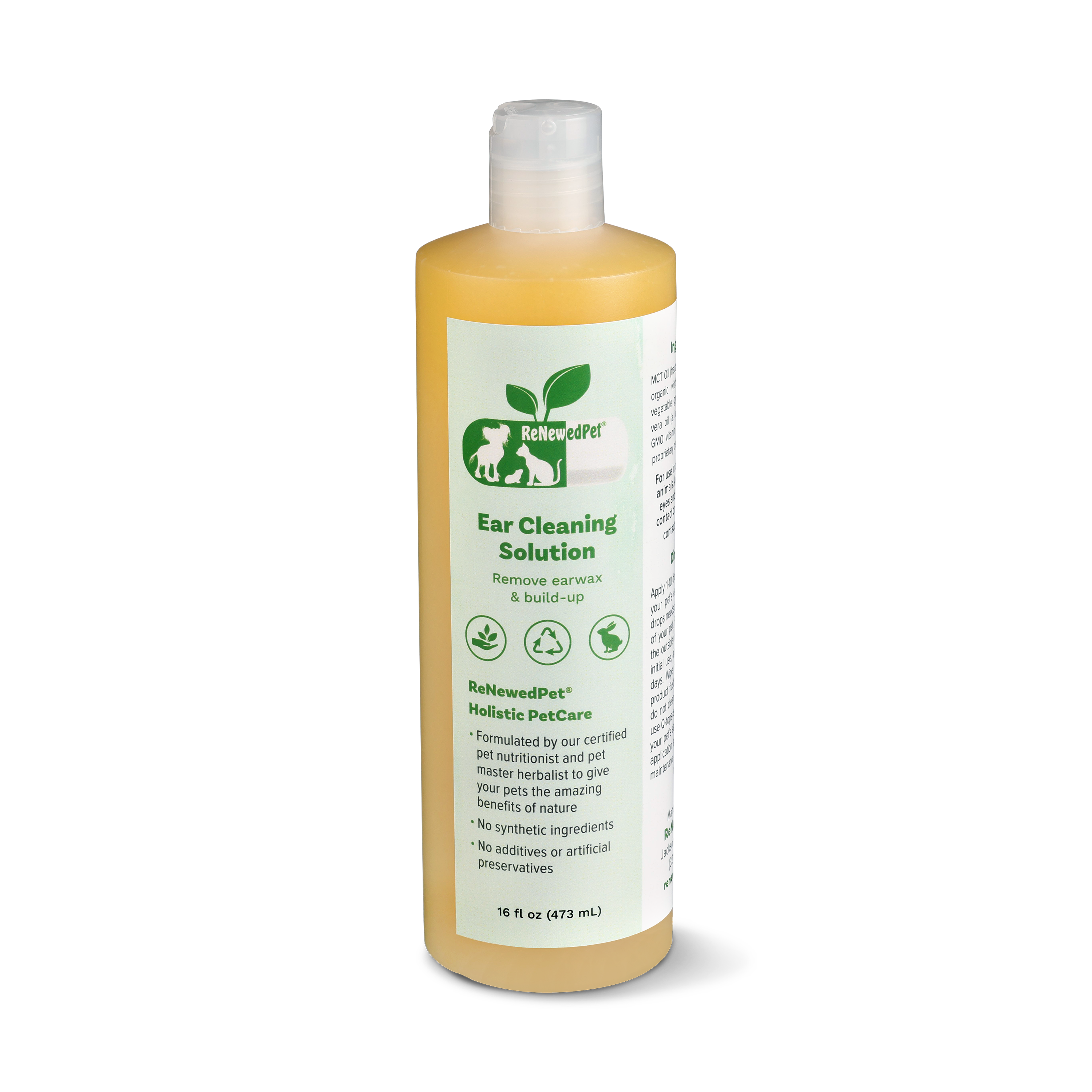 ReNewedPet®  4-All Pets Ear Cleaning Drops
