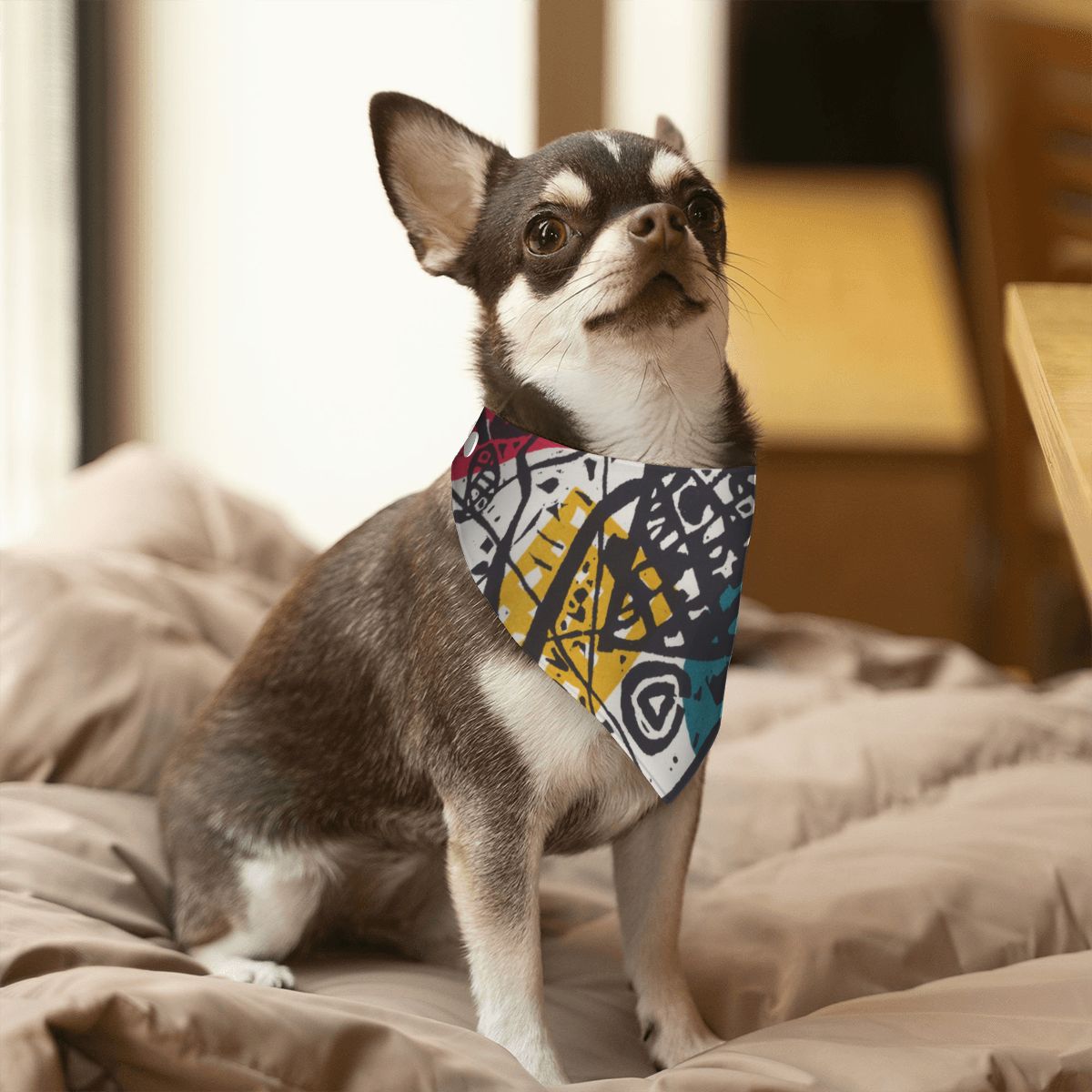 Sebastian & Clementine Small Worlds V Pet Cotton Bandana