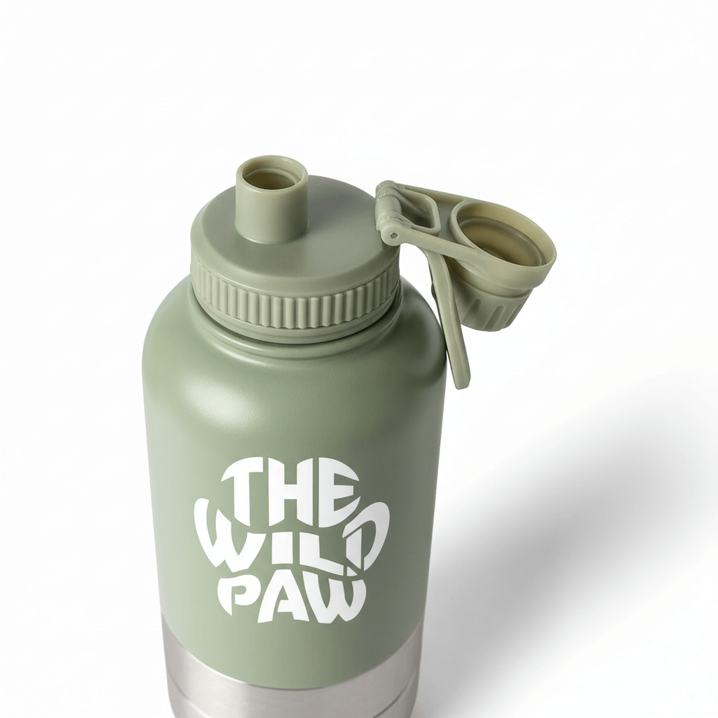 The Wild Paw WildSip 3-in-1 Dog Water Bottle