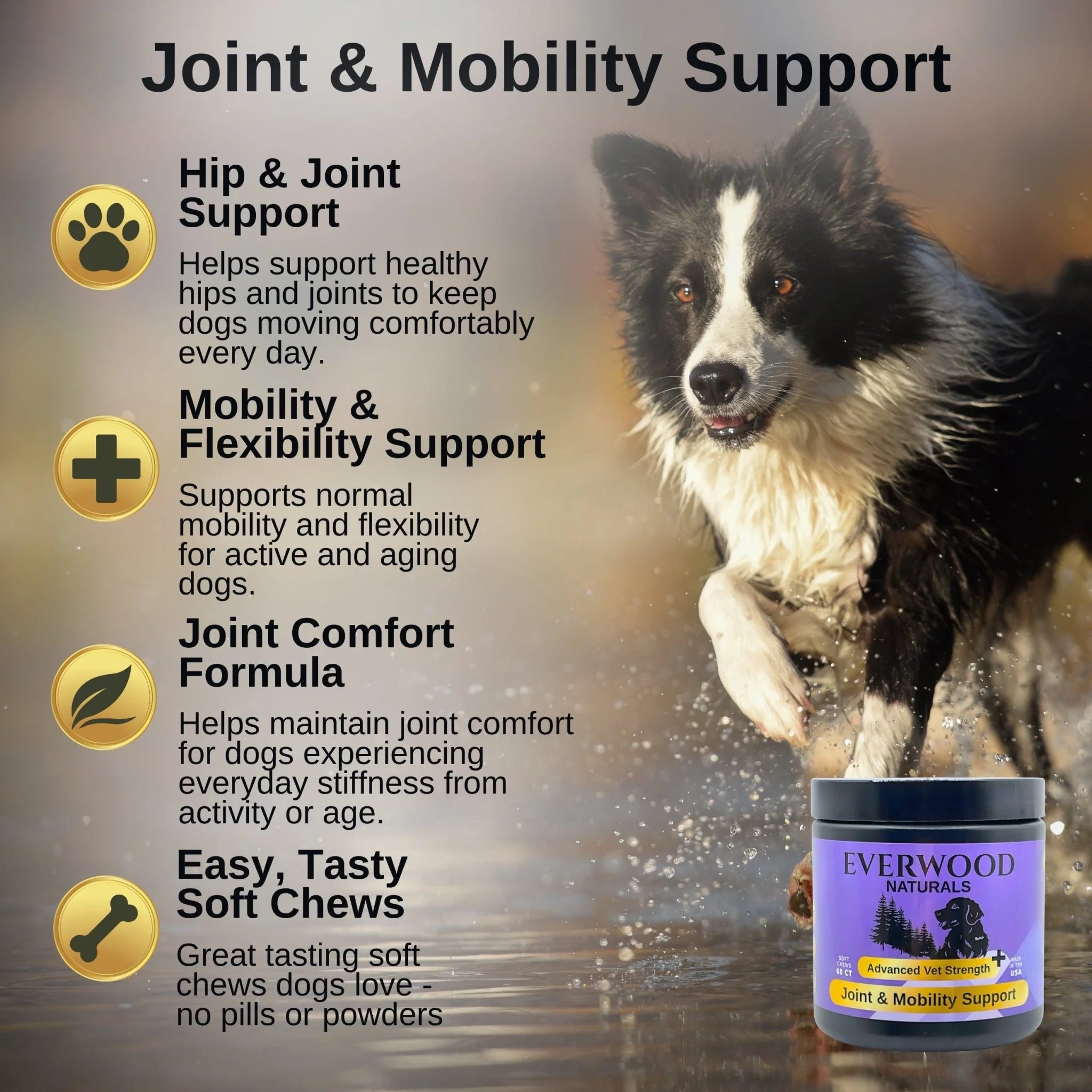 Everwood Naturals Joint, Comfort, & Mobility