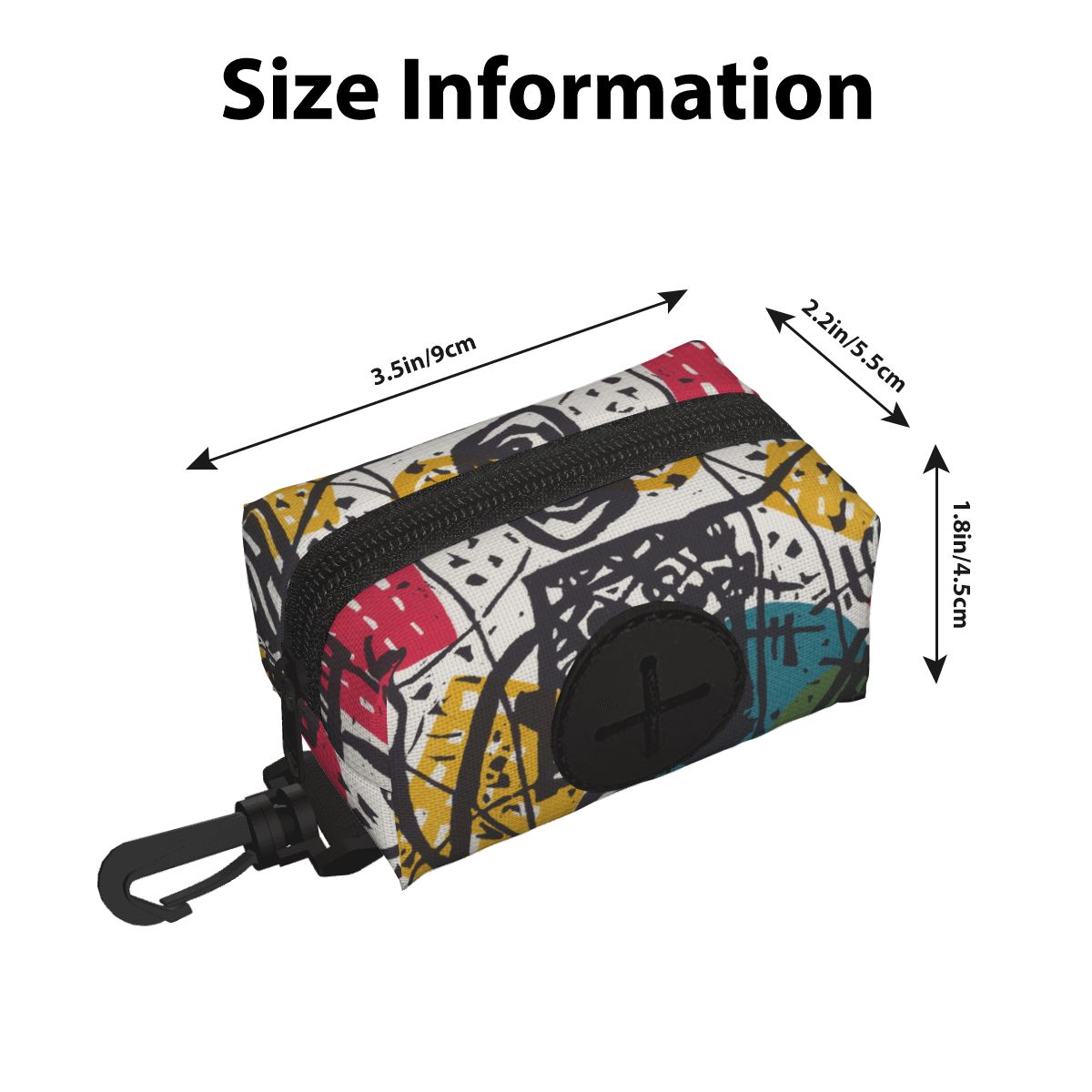 Sebastian & Clementine Small Worlds V Dog Poop Bag Holder