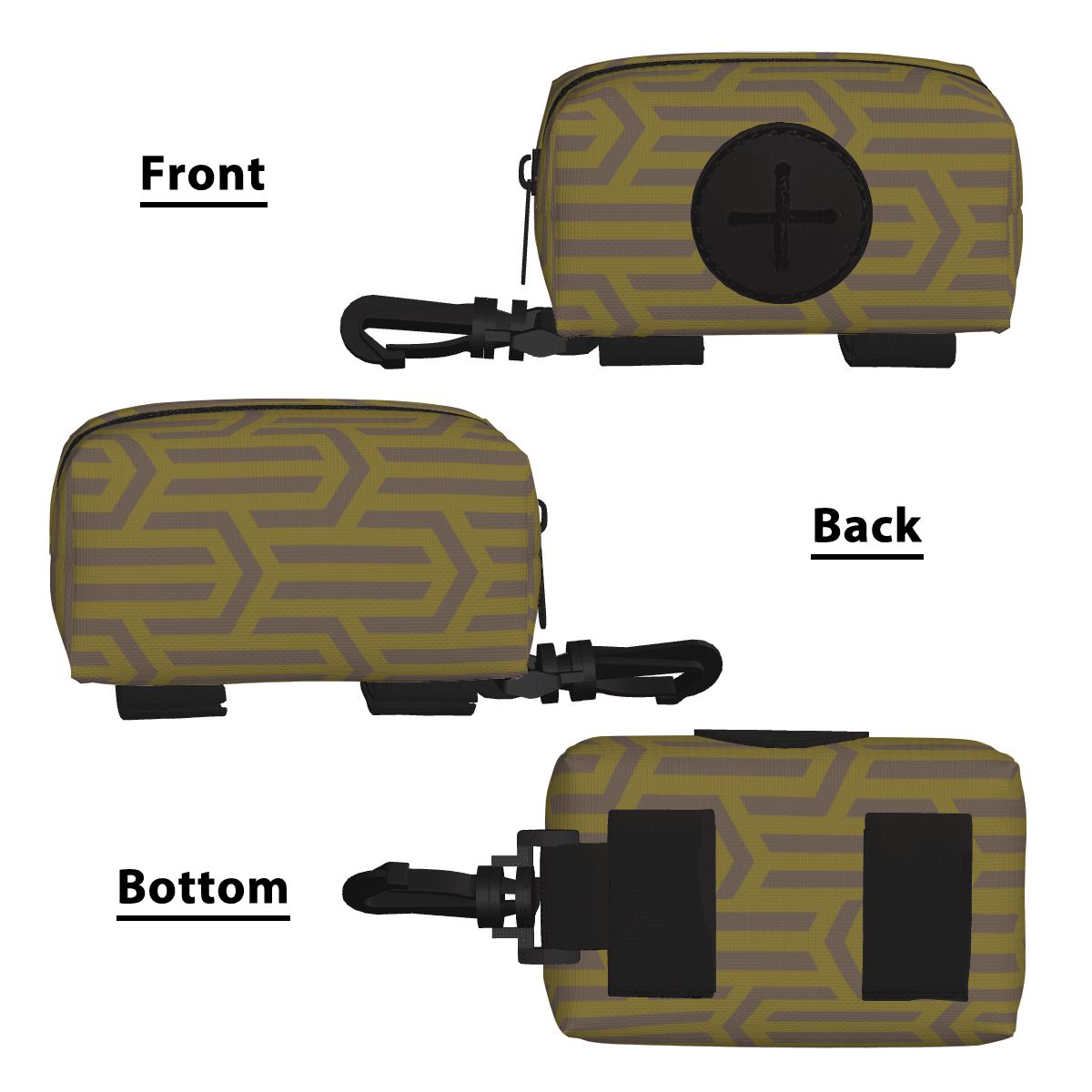 Sebastian & Clementine Forward Movement Dog Poop Bag Holder