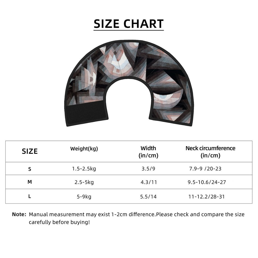 Sebastian & Clementine Crystal Gradation Pet Elizabethan Collar