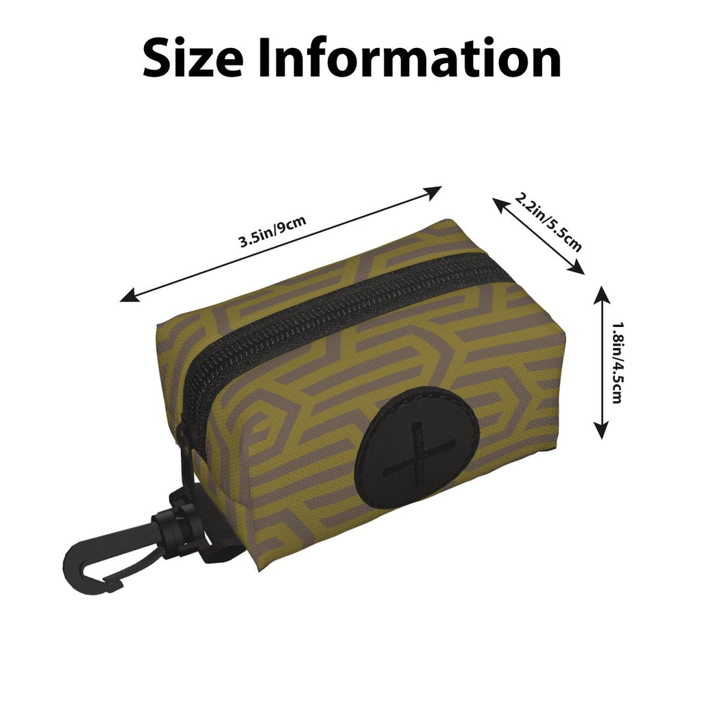 Sebastian & Clementine Forward Movement Dog Poop Bag Holder