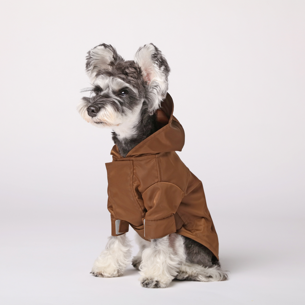 Pehom | Tribeca Adjustable Velcro Raincoat -  Choco
