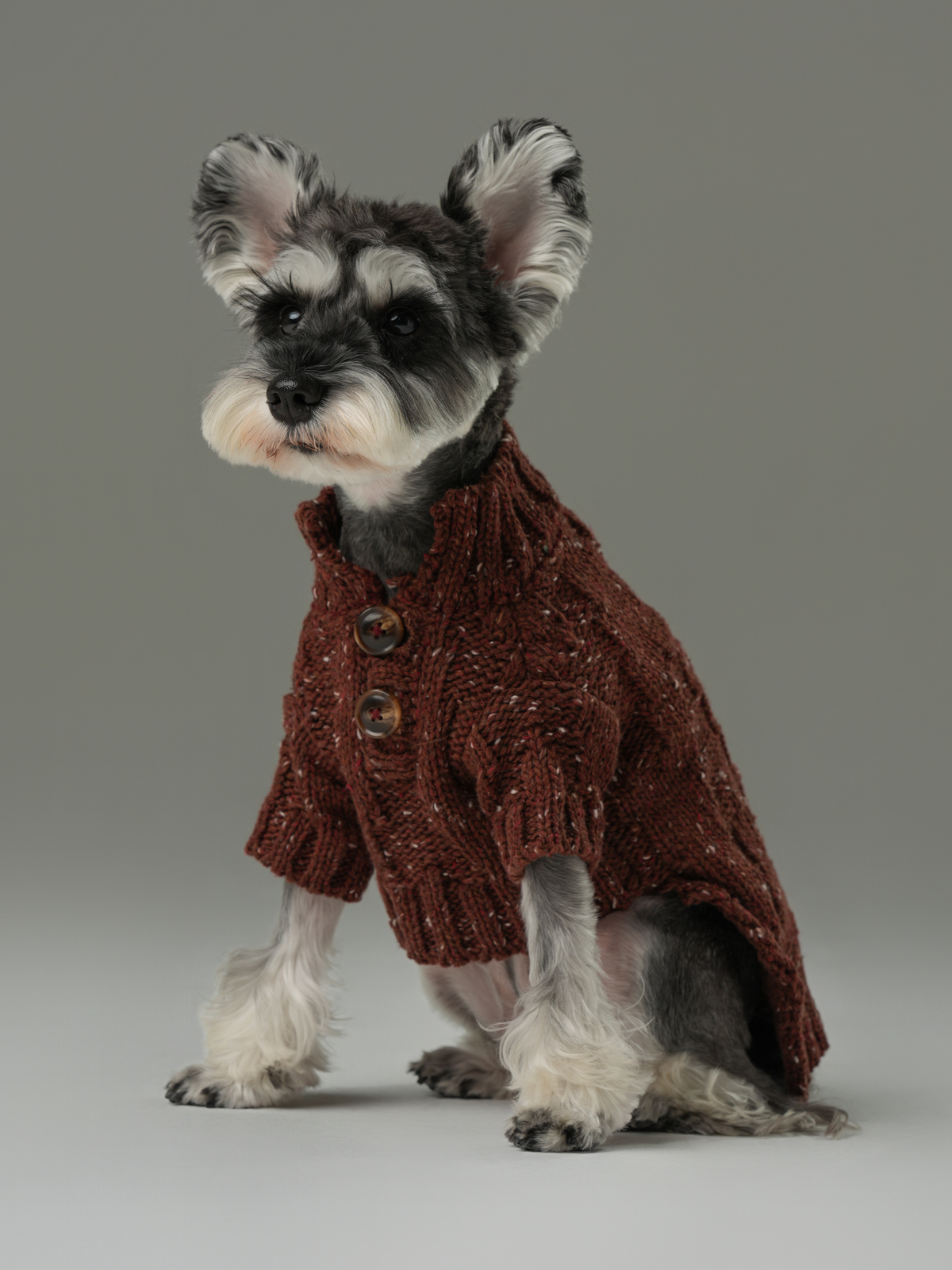 Pehom | Glacier Pet Sweater - Burgundy