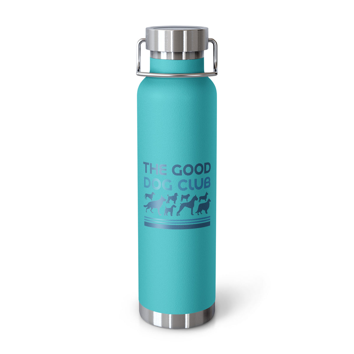 Sebastian & Clementine The Good Dog Club Copper-Insulated Stainless Steel Water Bottle - Blue