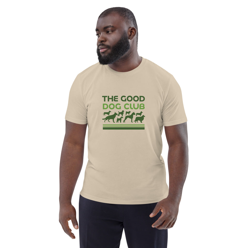Sebastian & Clementine The Good Dog Club Unisex Organic Cotton T-Shirt - Green