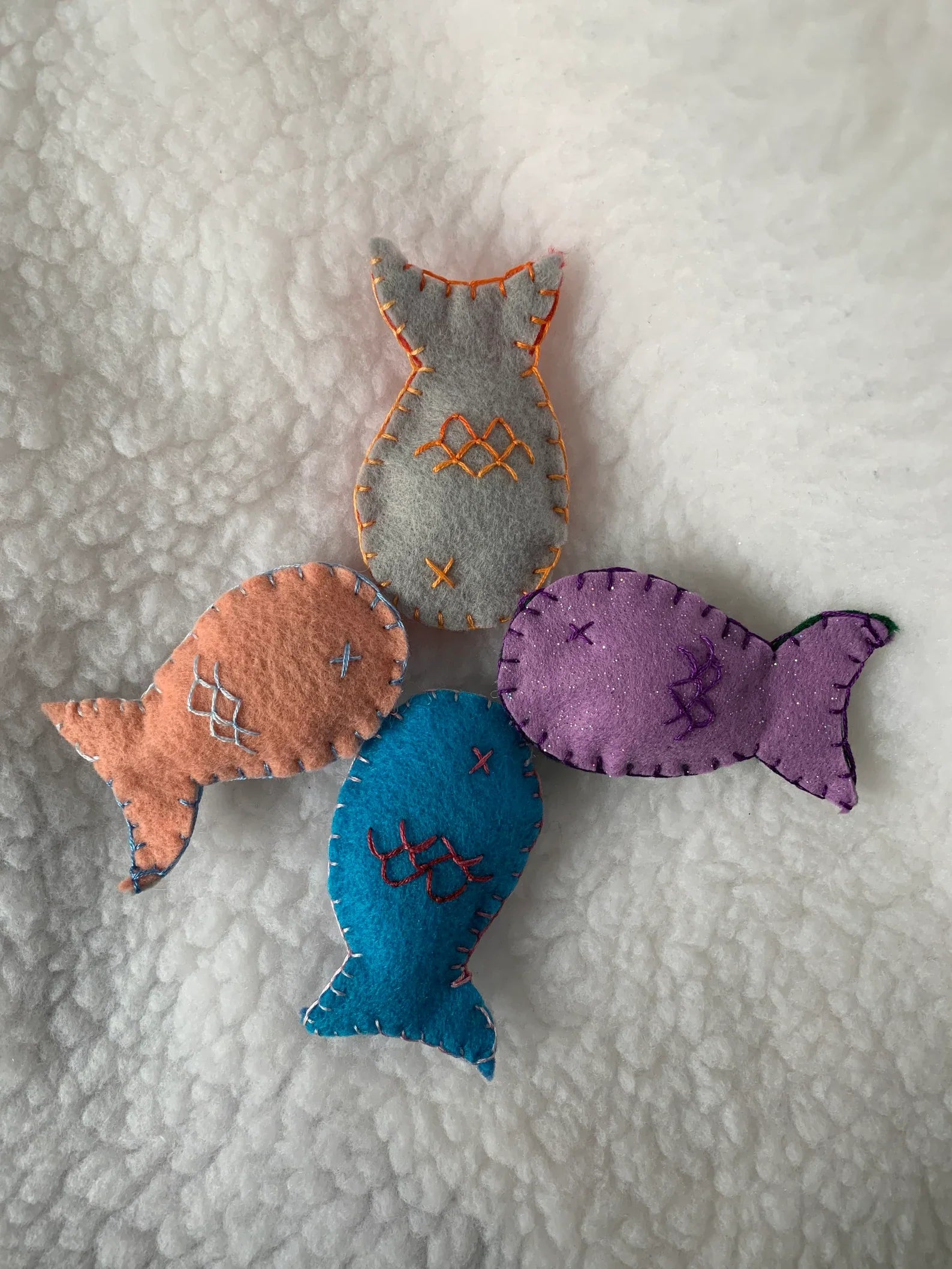 Organic Cat-Nip Fish Cat Toy