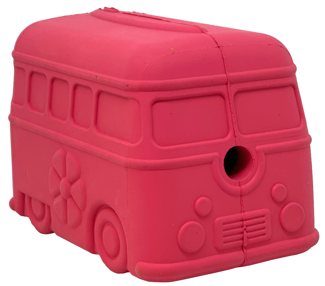 SodaPup® Surf's Up! Retro Van | Durable Rubber Chew & Treat Dispenser