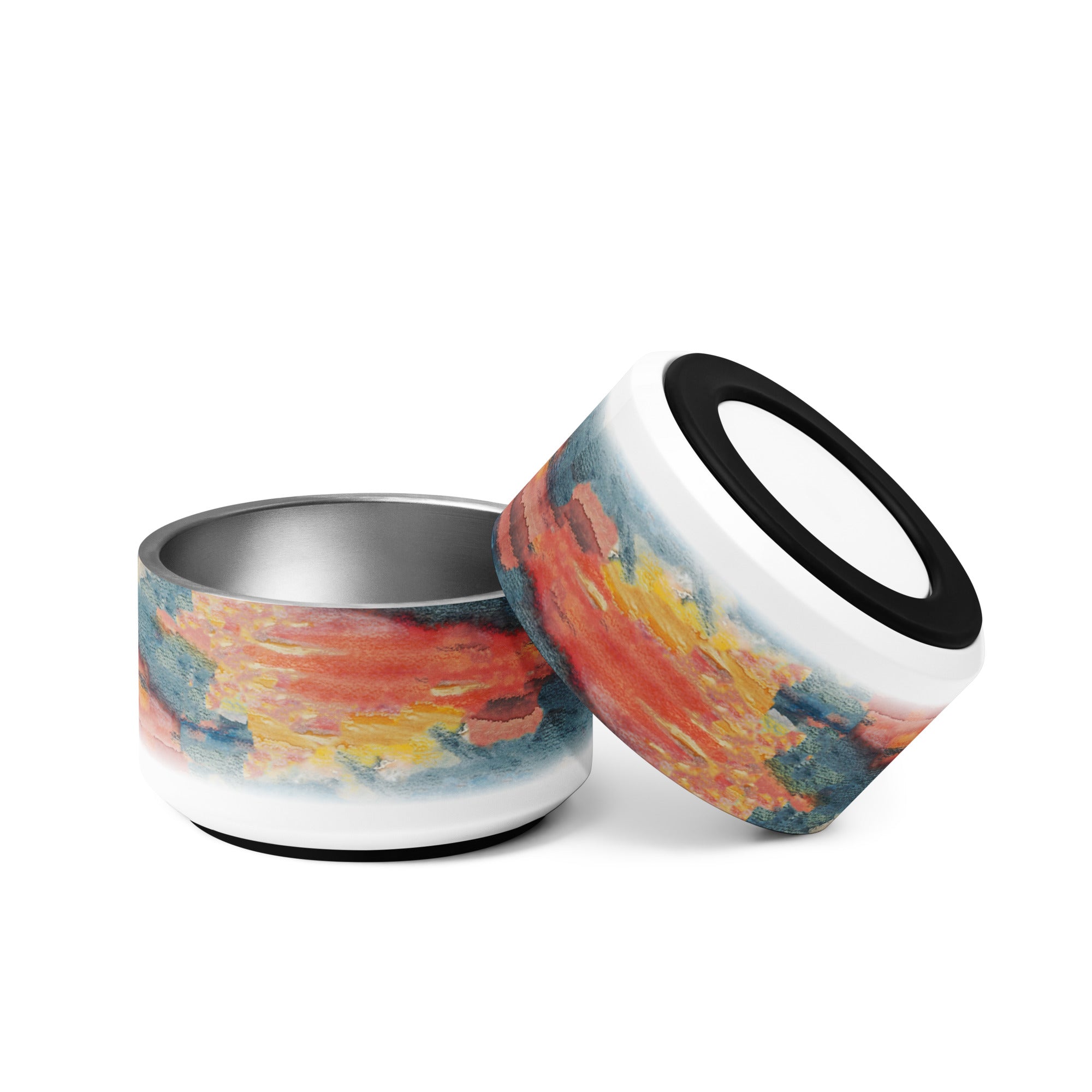 Sebastian & Clementine Sunset, Acapulco Pet Bowl