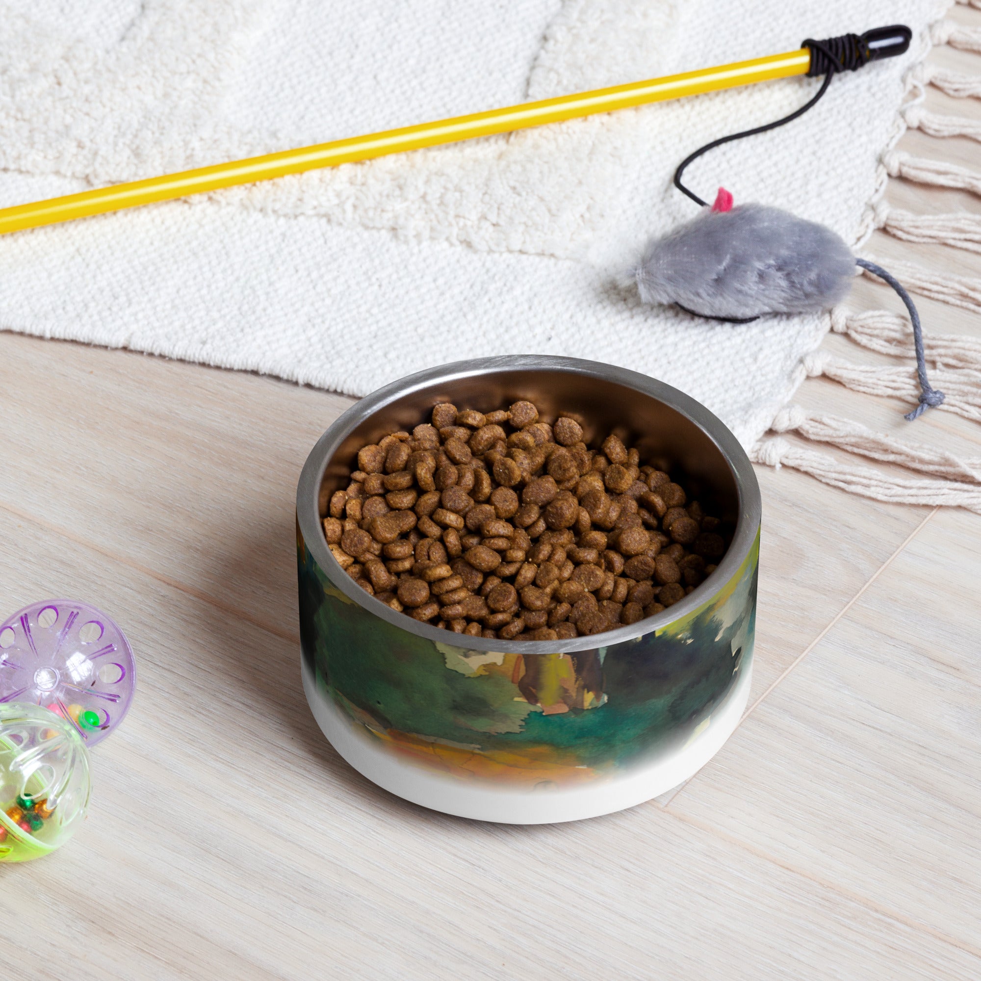 Sebastian & Clementine By The River Pet Bowl