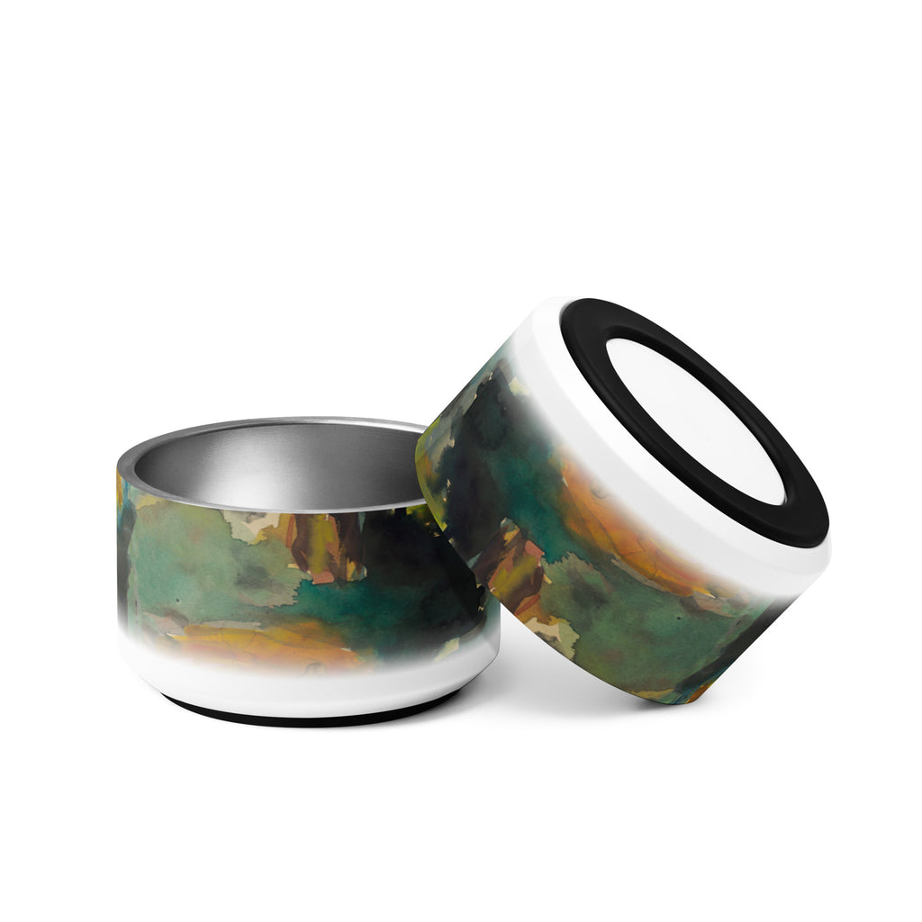 Sebastian & Clementine By The River Pet Bowl