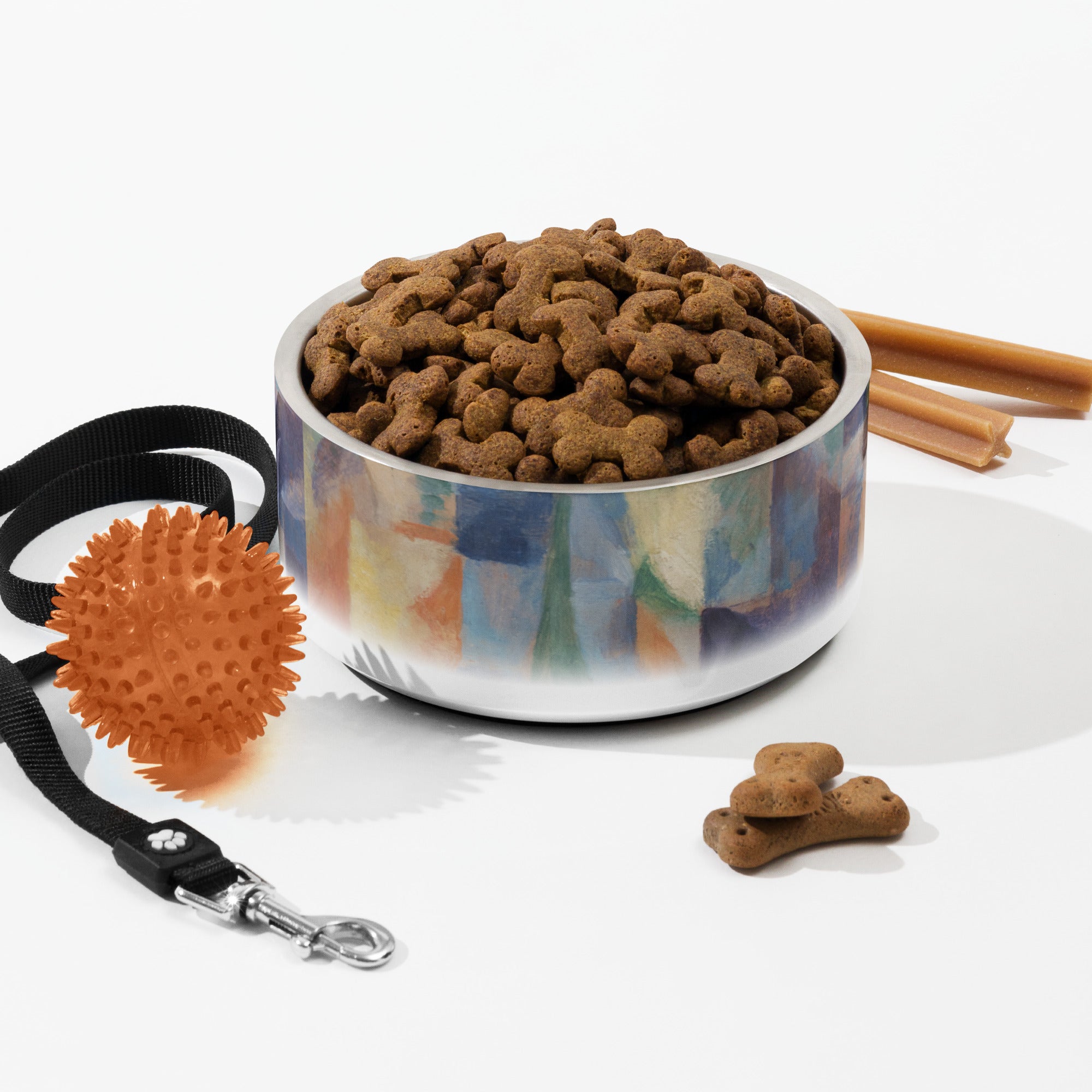 Sebastian & Clementine Window Overlooking The City Pet Bowl