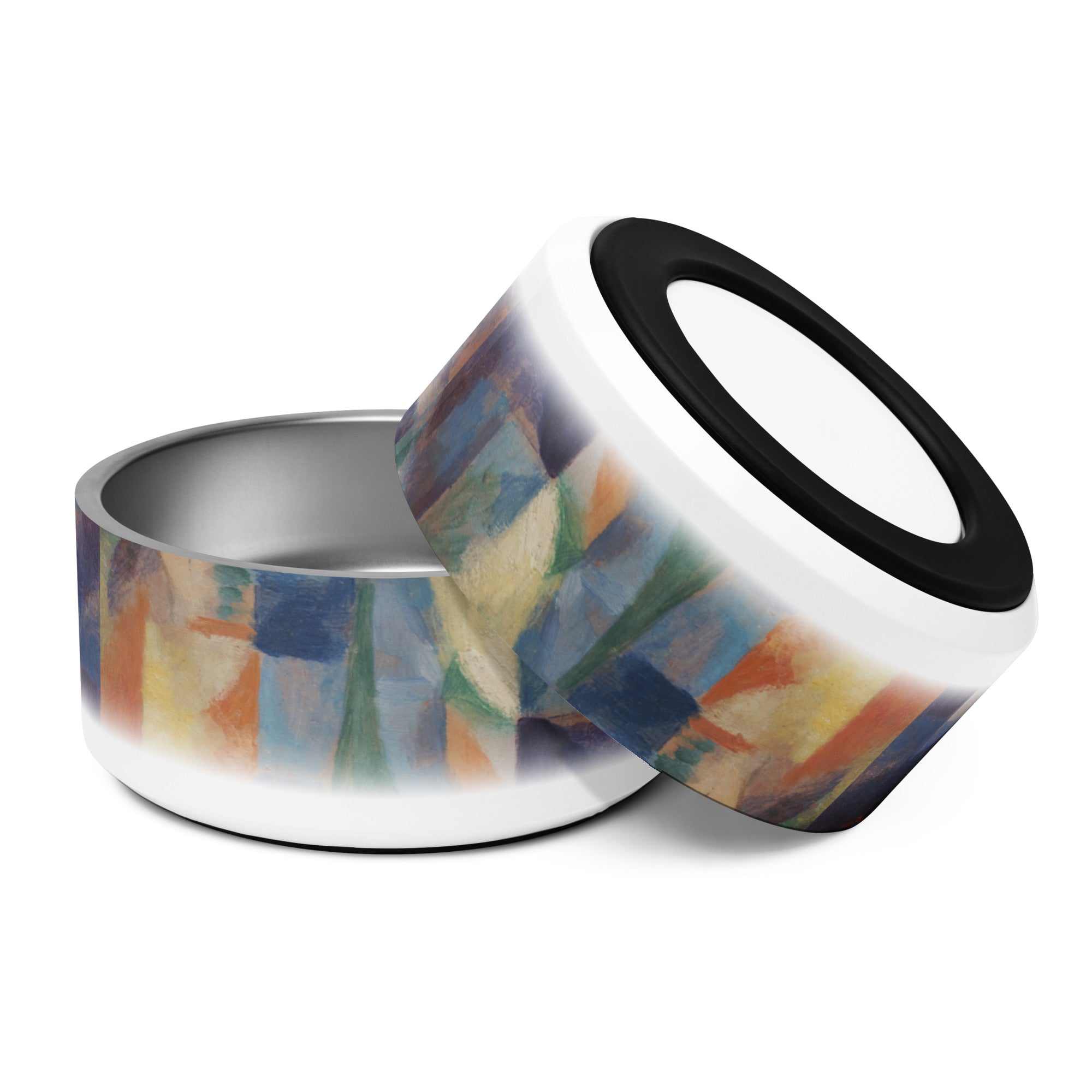 Sebastian & Clementine Window Overlooking The City Pet Bowl