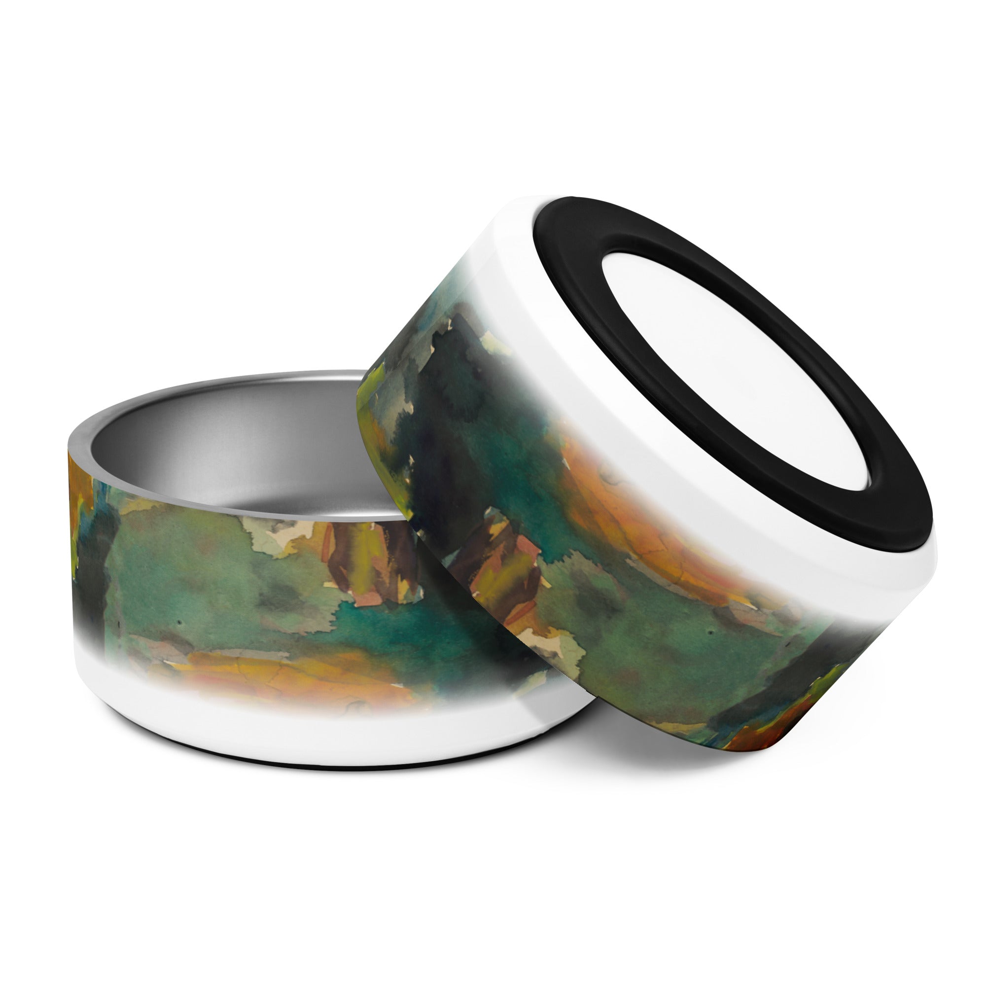 Sebastian & Clementine By The River Pet Bowl