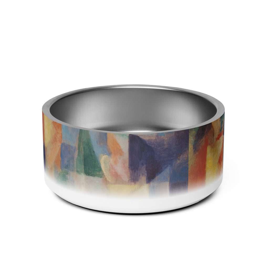 Sebastian & Clementine Window Overlooking The City Pet Bowl