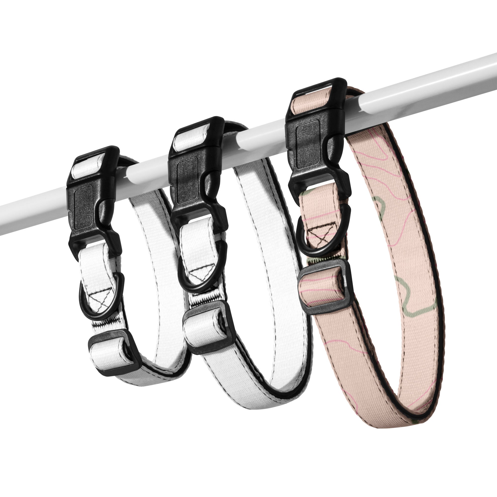 Sebastian & Clementine Maps Premium Adjustable Pet Collar