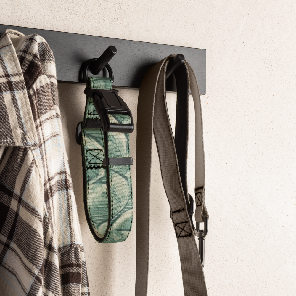 Sebastian & Clementine Vintage Collection Green Premium Adjustable Pet Collar