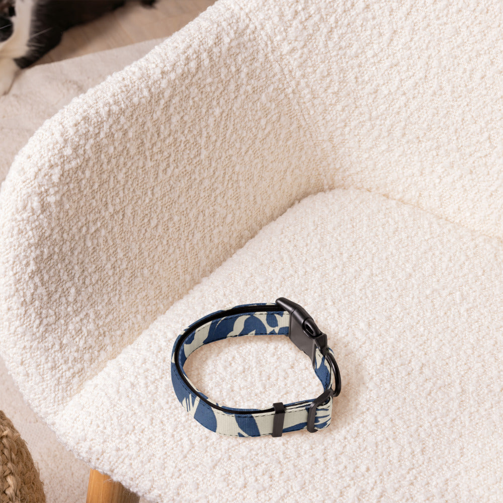 Sebastian & Clementine Vintage Pigeons Premium Adjustable Pet Collar