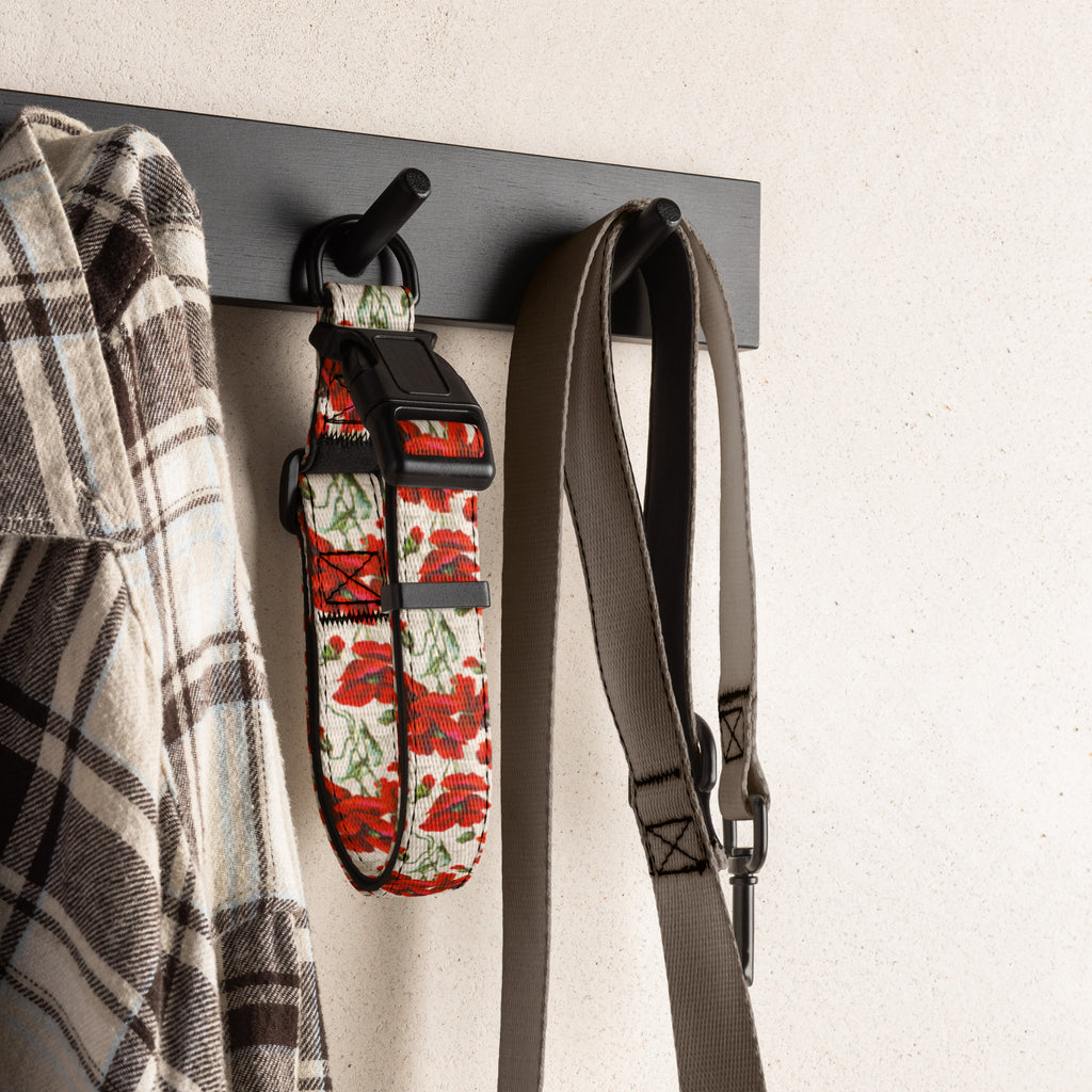 Sebastian & Clementine Poppy Premium Adjustable Pet Collar