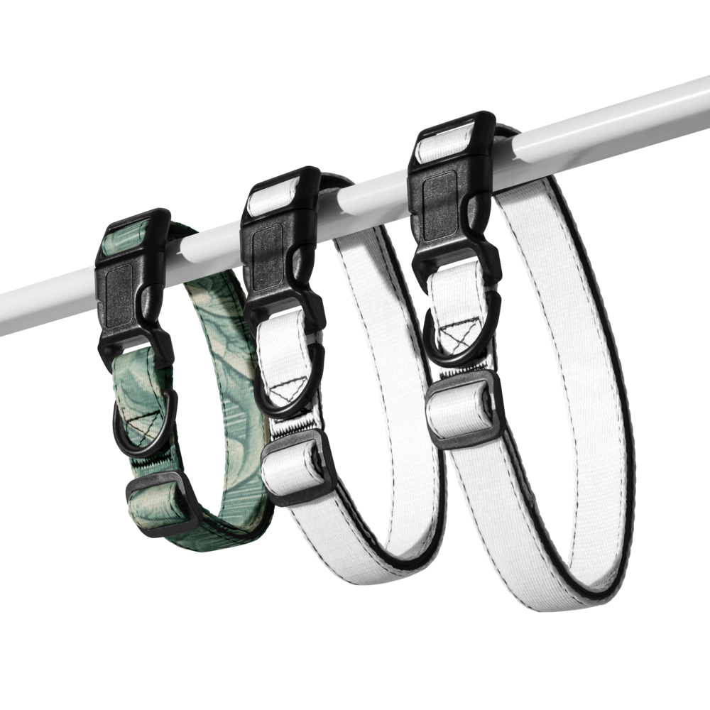 Sebastian & Clementine Vintage Collection Green Premium Adjustable Pet Collar
