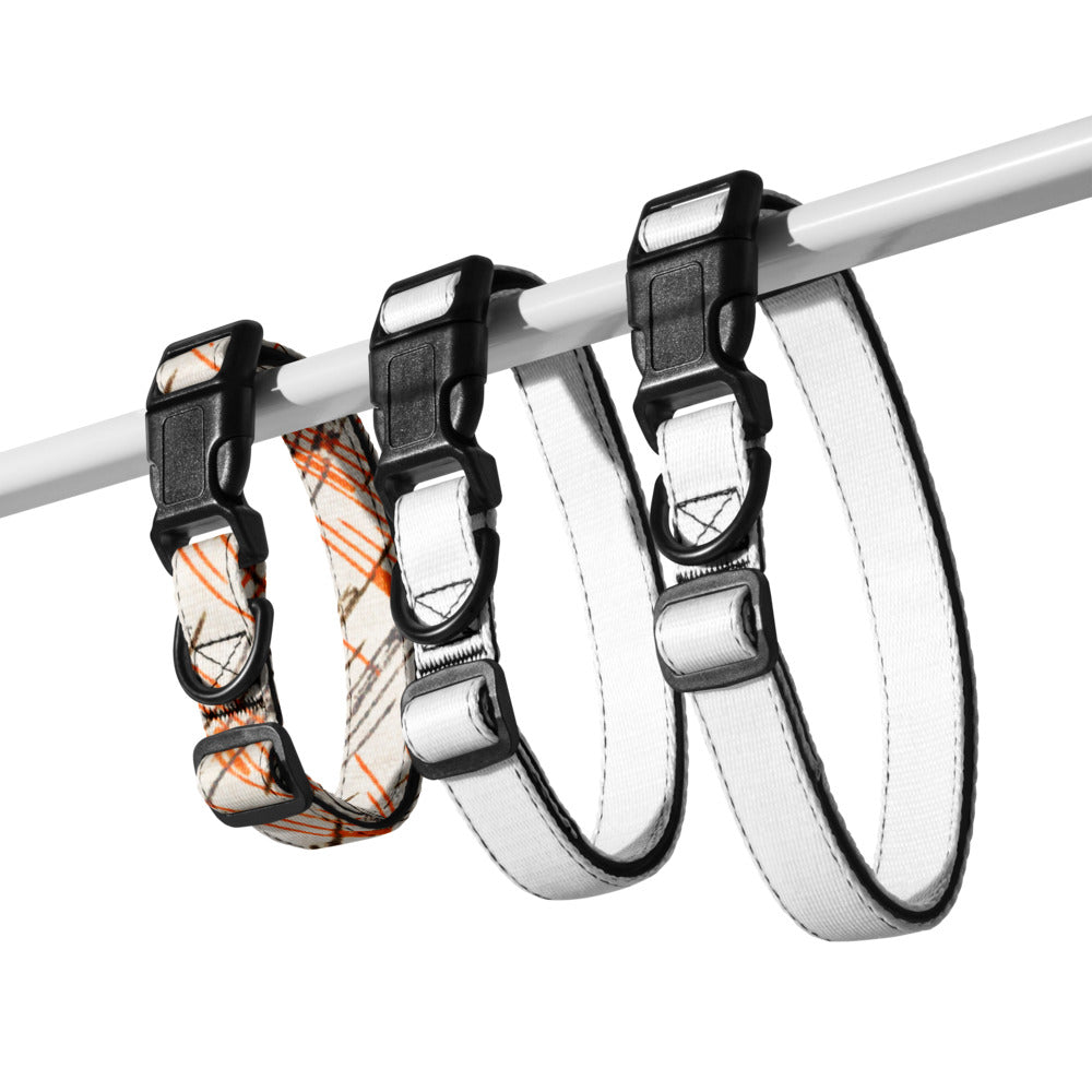 Sebastian & Clementine Vintage Print Premium Adjustable Pet Collar