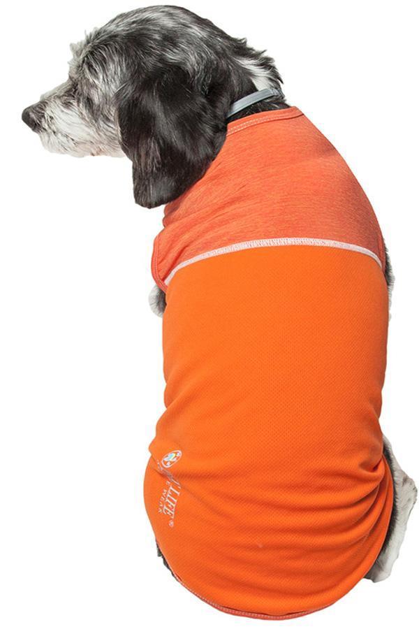 Pet Life® Active 'Aero-Pawlse' Quick-Dry and 4-Way-Stretch Yoga Fitness Dog T-Shirt