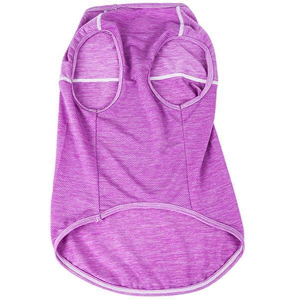 Pet Life® Active 'Aero-Pawlse' Quick-Dry and 4-Way-Stretch Yoga Fitness Dog T-Shirt