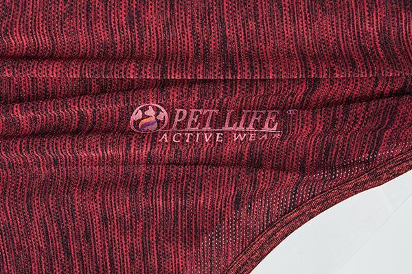 Pet Life® Active 'Aero-Pawlse' Quick-Dry and 4-Way-Stretch Yoga Fitness Dog T-Shirt