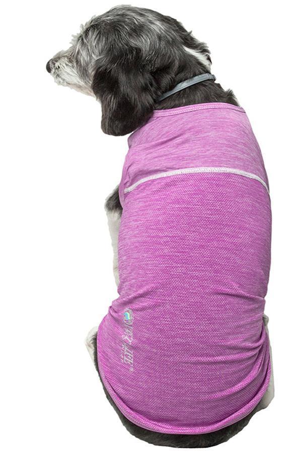 Pet Life® Active 'Aero-Pawlse' Quick-Dry and 4-Way-Stretch Yoga Fitness Dog T-Shirt