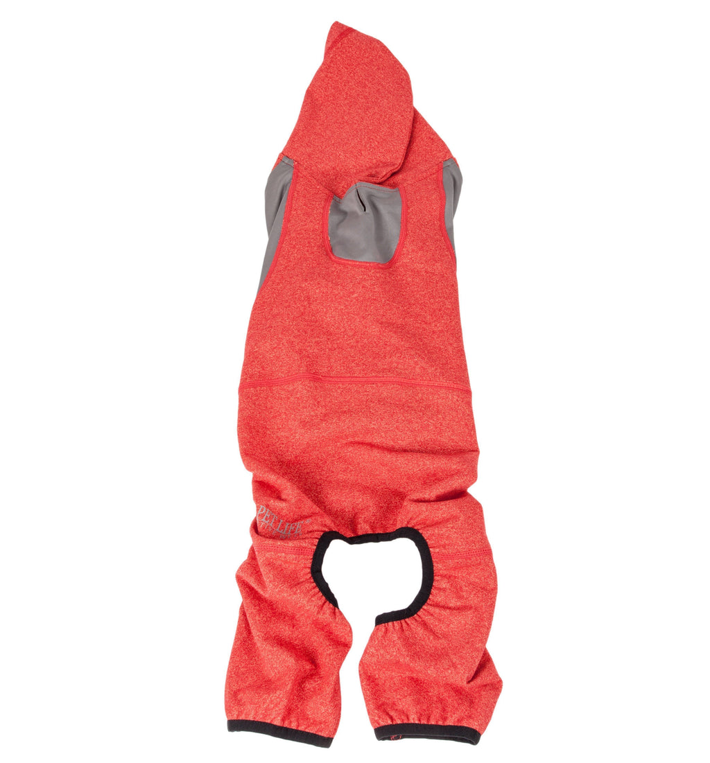 Pet Life® Active 'Fur-Breeze' 4-Way-Stretch Full Body Hooded Dog Sweater