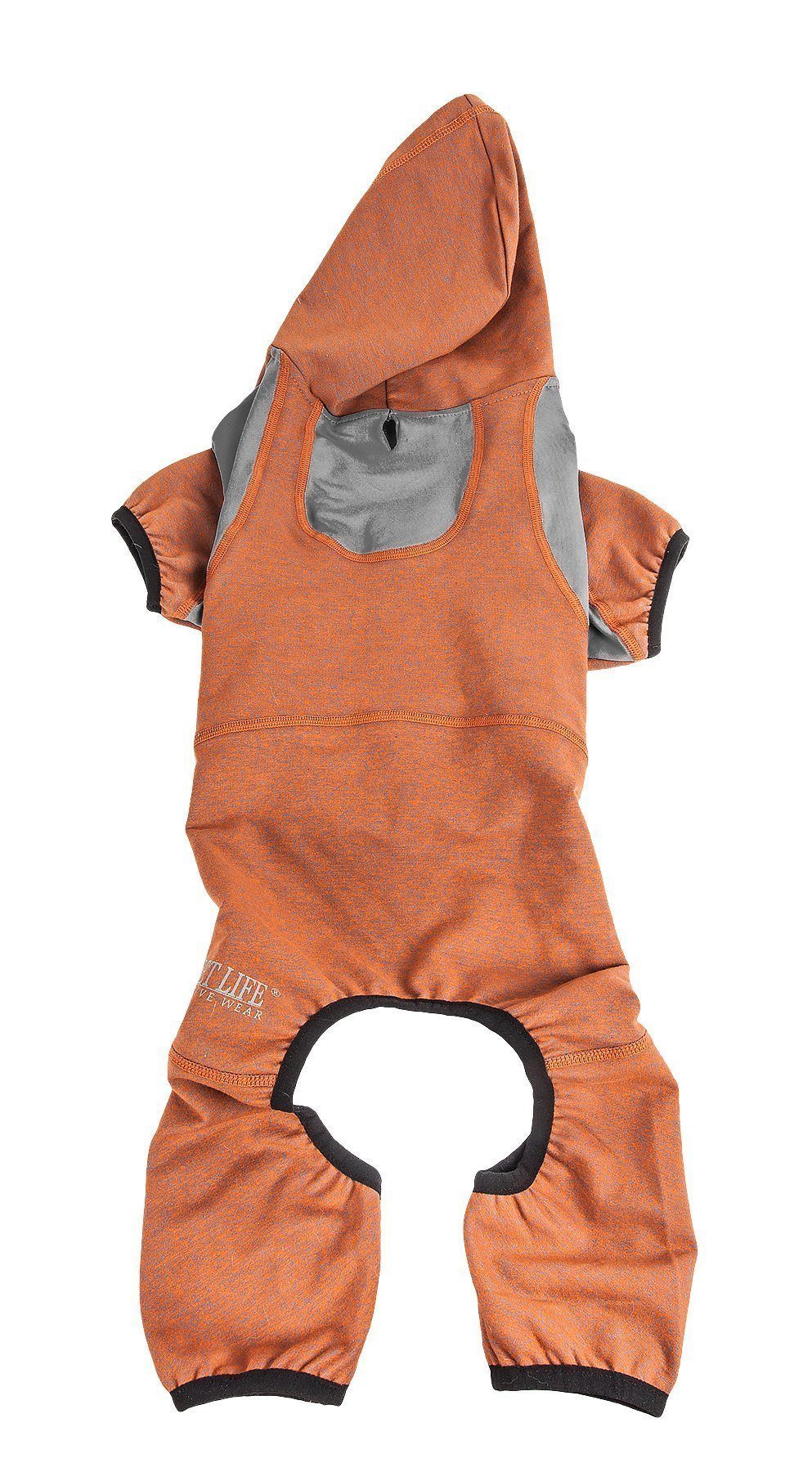 Pet Life® Active 'Fur-Breeze' 4-Way-Stretch Full Body Hooded Dog Sweater