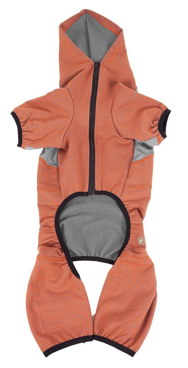 Pet Life® Active 'Fur-Breeze' 4-Way-Stretch Full Body Hooded Dog Sweater