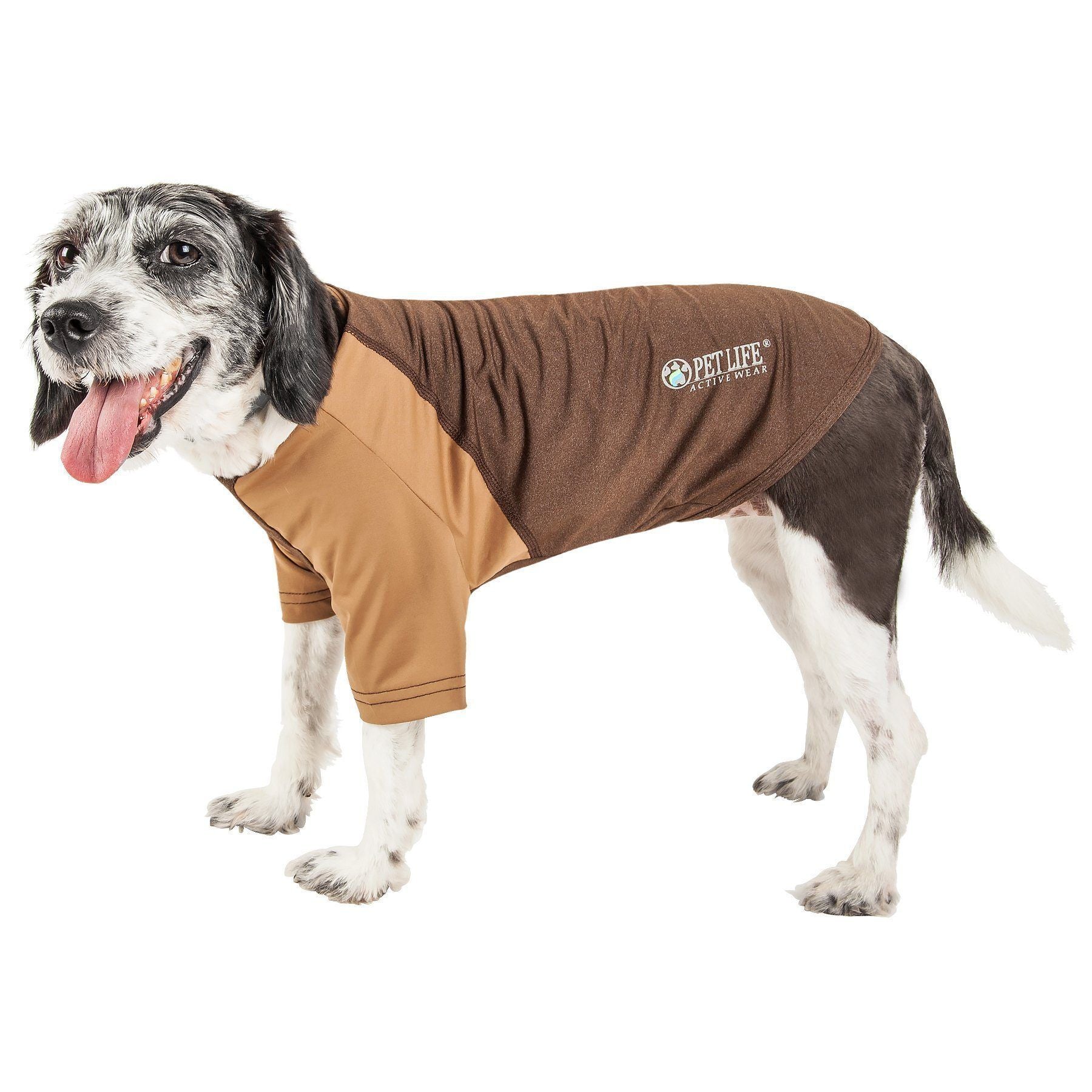 Pet Life® Active 'Hybreed' 4-Way-Stretch Fitness Performance Dog T-Shirt